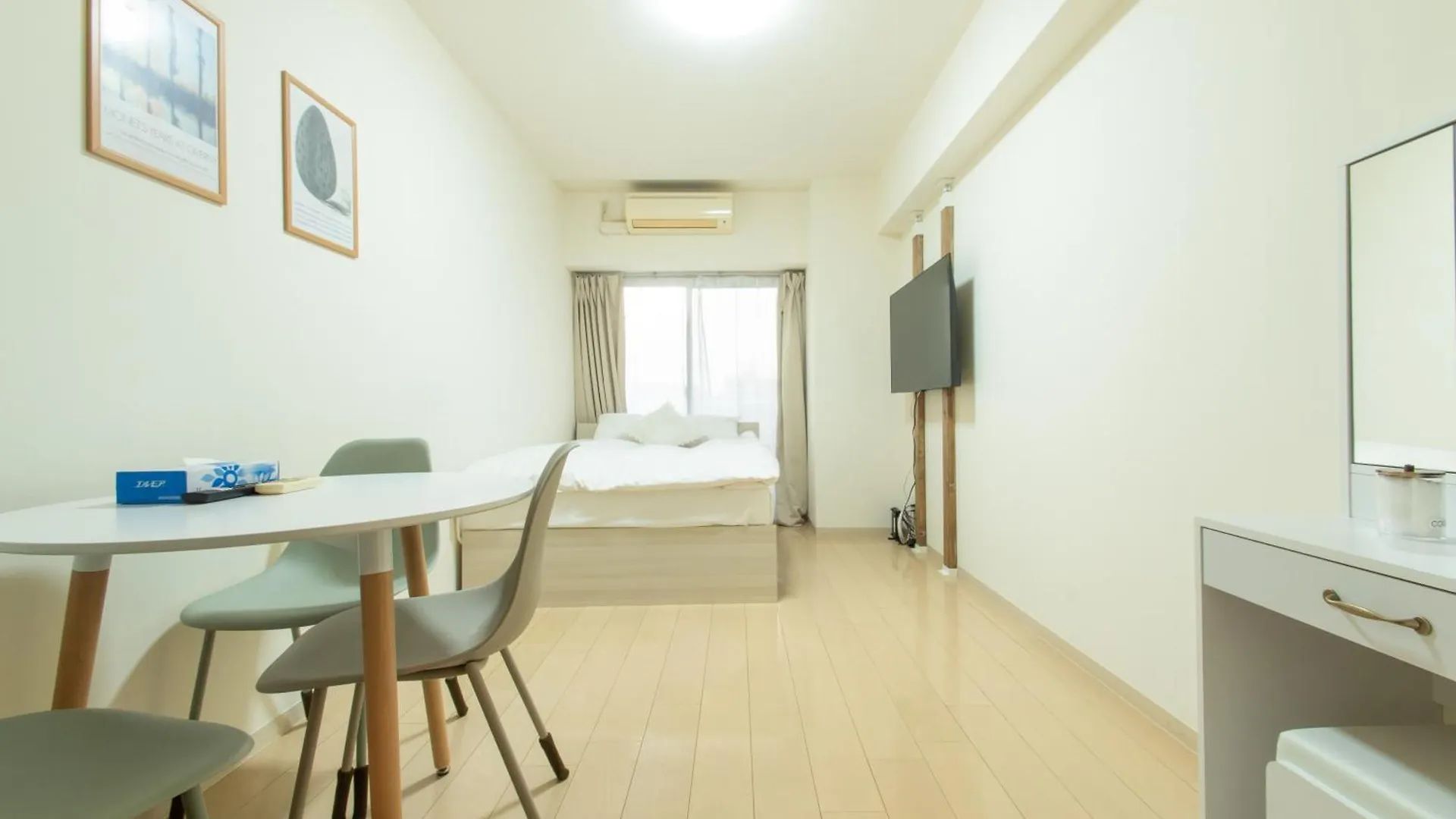 Cocone House Tengachaya Double Room Osaka Lägenhet
