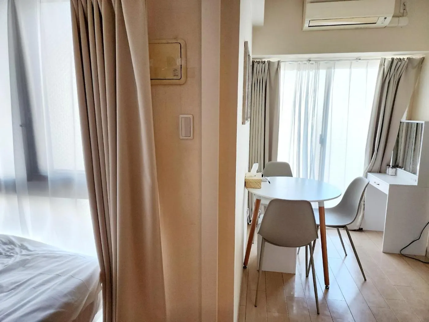 Lägenhet Cocone House Tengachaya Double Room Osaka Japan